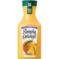 SIMPLY JUICE W PINEAPPLE(52oz) - Papaya Express