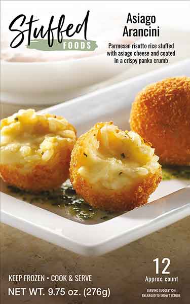 Stuffed Foods Asiago Arancini (12CT)