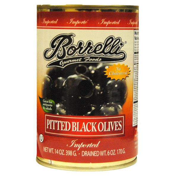 Borrelli Black Olives (6 oz)