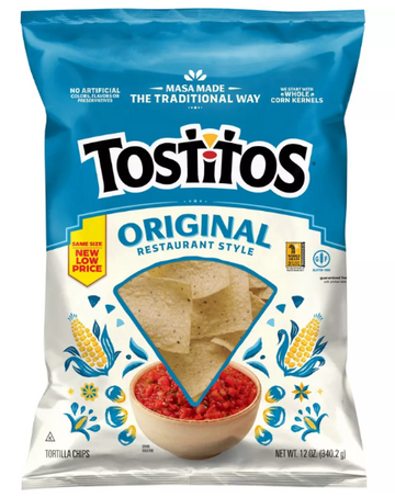 TOSTITOS TORTILLA CHIPS ORIGINAL (12 OZ) - Papaya Express