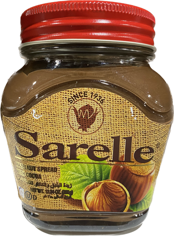 SARELLE HAZELNUT SPREAD W COCOA (350G) - Papaya Express