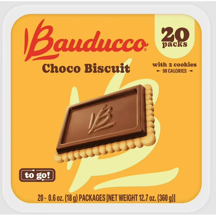 Bauducco Choco Biscuits (20 ct)