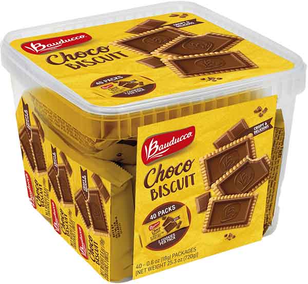 Bauducco Choco Biscuits (40 ct)