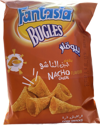 FANTASIA BUGLES NACHO CHEESE (60G) - Papaya Express
