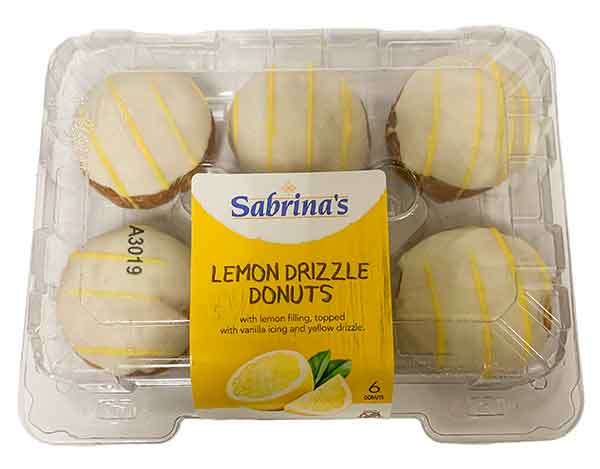 Sabrina's Lemon Cake Drizzle (6CT)