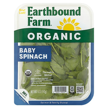 Earthbound Farms Baby Spinach (5 oz) - Papaya Express