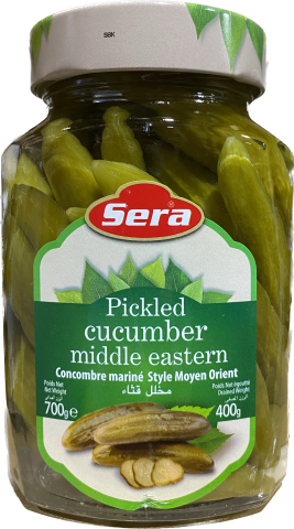 Sera Cucumber Pickles Middle Eastern Style  (720g)