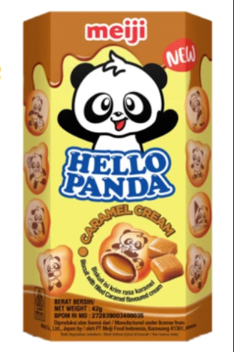 HELLO PANDA CARAMEL BISCUITS (42G) - Papaya Express