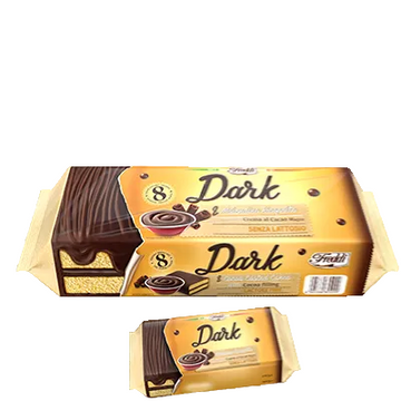 Freddi Dark Cocoa Cream Cakes 8pc (240g) - Papaya Express