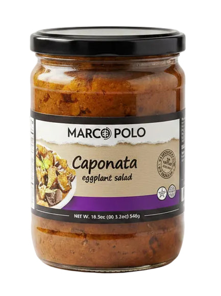 Marco Polo Caponata Eggplant Salad (545g) - Papaya Express