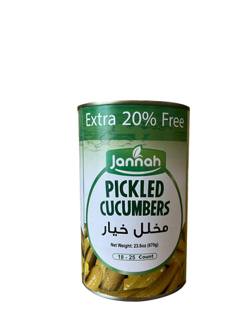 Jannah Pickled Cucumbers (670g) - Papaya Express