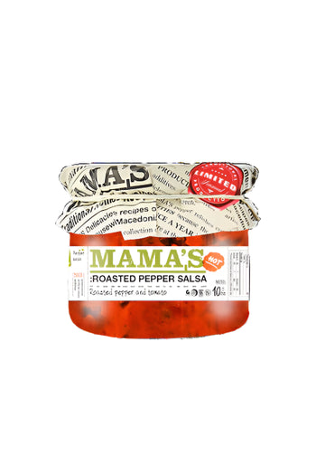 Mama's Hot Roasted Pepper Salsa (10 oz) - Papaya Express