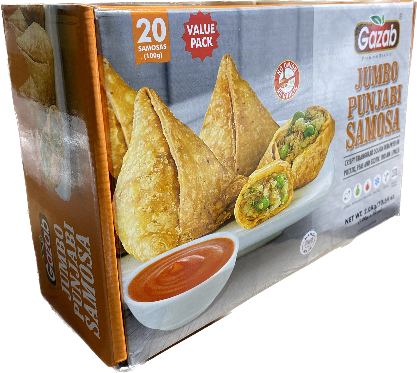 GAZAB JUMBO PUNJABI SAMOSA (20 COUNT) - Papaya Express