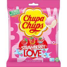 CHUPA CHUPS STRAWBERRY LOVERS (120G) - Papaya Express