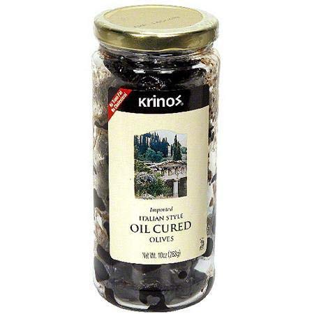 KRINOS CURED OLIVES (10OZ) - Papaya Express