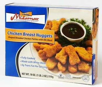 MIDAMAR CHICKEN NUGGETS (18OZ) - Papaya Express