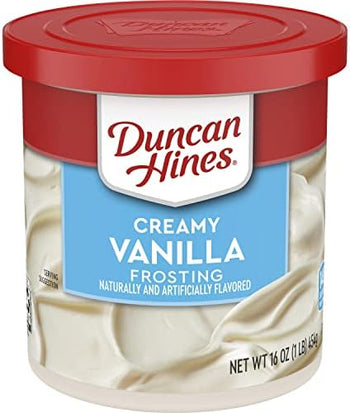 Duncan Hines Creamy Vanilla Frosting (16 oz) - Papaya Express