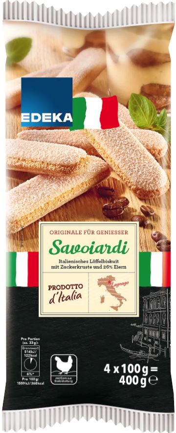 EDEKA SAVOIARDI COOKIES(400G) - Papaya Express