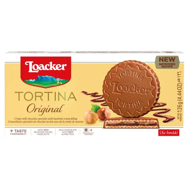 Loacker Tortina Hazelnut Original (125g)