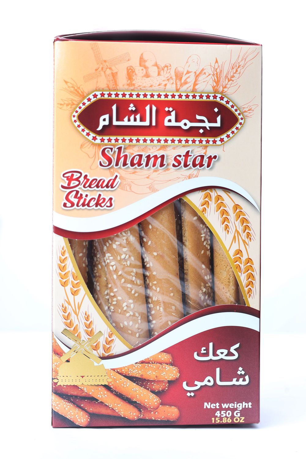 Sham Star Breadsticks (450 G)