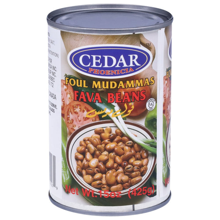 Cedar Foul Mudammas Fava Beans (15 OZ) - Papaya Express