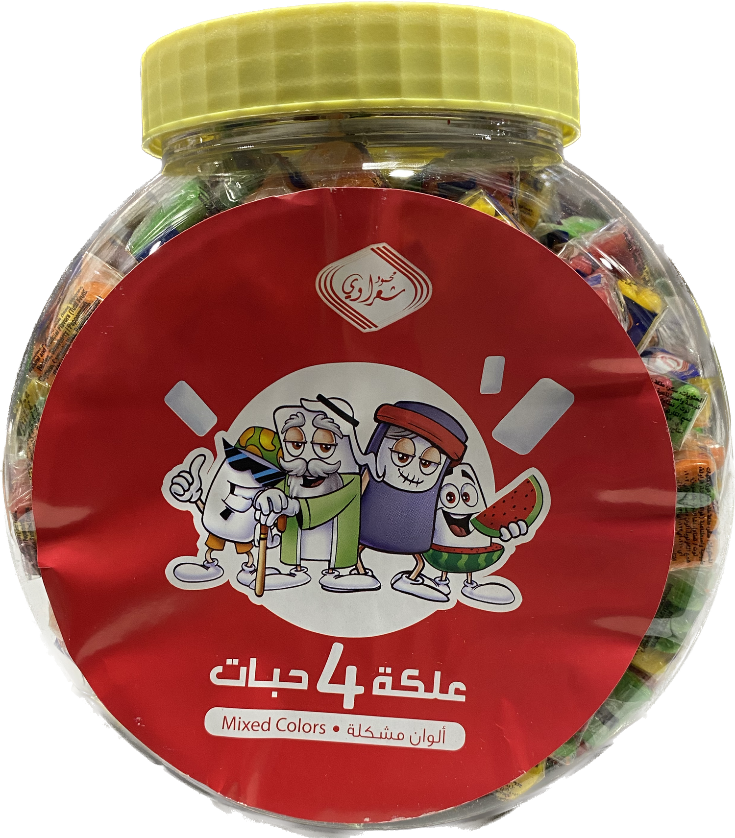 Mahmoud Sharawi Mixed Colors Gum (840g) - Papaya Express