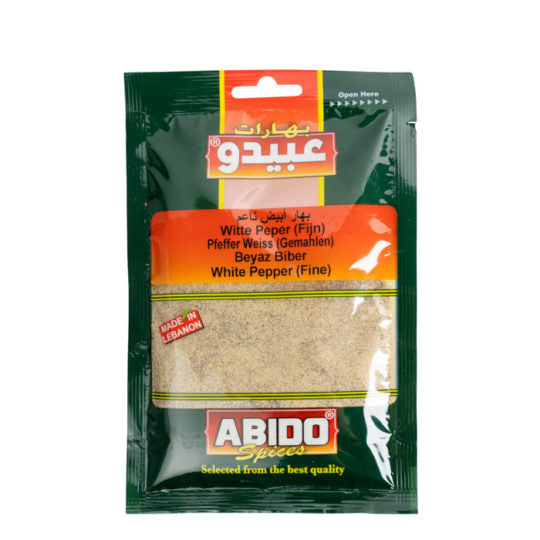 Abido White Pepper (100g) - Papaya Express