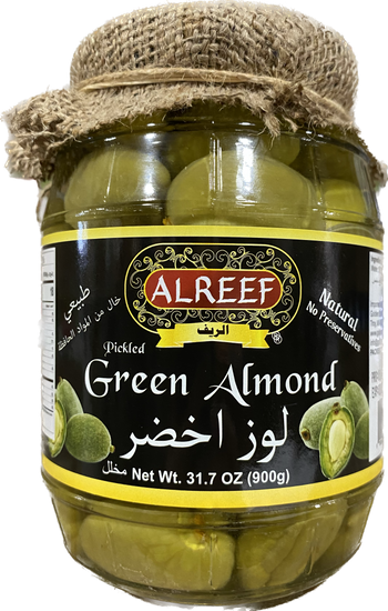 ALREEF GREEN ALMOND PICKLES (900G) - Papaya Express