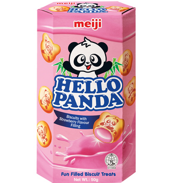 HELLO PANDA STRAWBERRY BISCUITS (42G) - Papaya Express