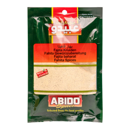 Abido Fajita Spices (100g) - Papaya Express