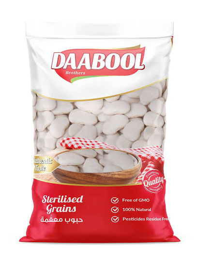 DAABOOL LARGE LIMA BEANS (400G) - Papaya Express