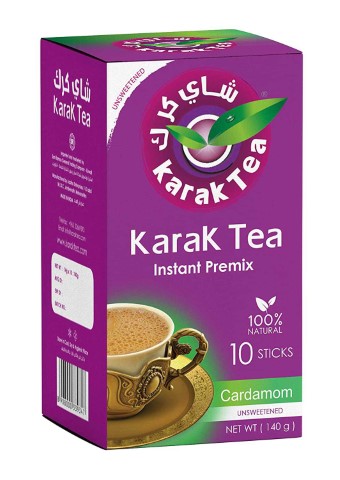 Karak Tea Cardamom Unsweetened (10 sticks) - Papaya Express