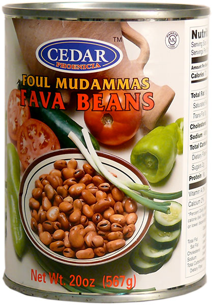 Cedar Foul Mudammas Fava Beans (20 OZ)