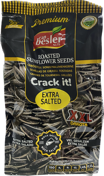 BESLER SUNFLOWER SEEDS EXTRA SALTED(10OZ) - Papaya Express