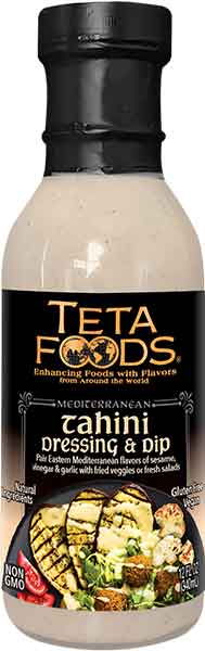 Teta Foods Tahini Dressing & Dip (12 oz) - Papaya Express