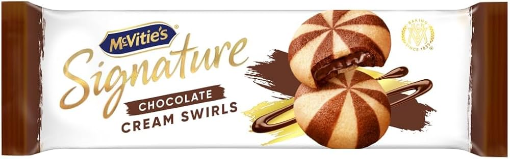 McVitie's Signature Chocolate Cream Swirls (142g)