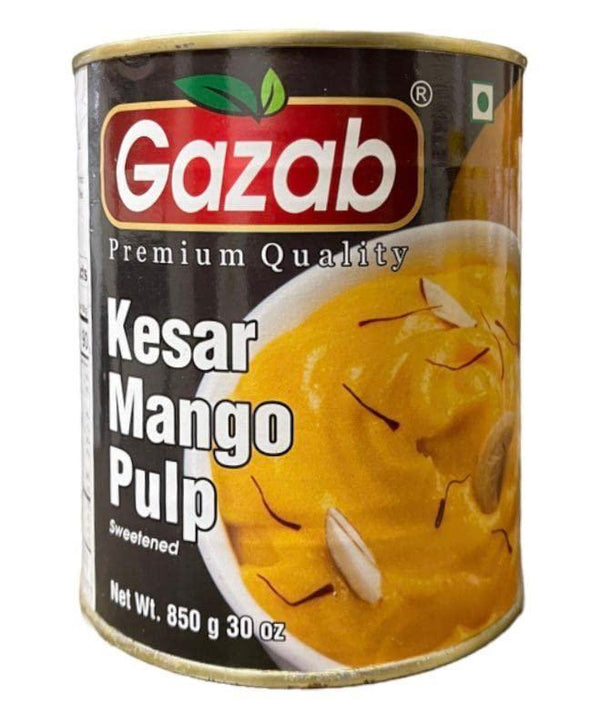 GAZAB MANGO PULP KESAR (850G) - Papaya Express