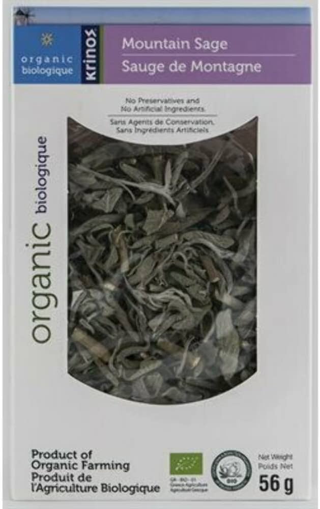 KRINOS GREEK ORGANIC GREEK SAGE (56G) - Papaya Express