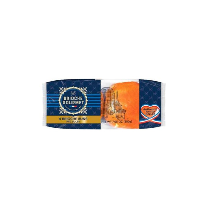 Brioche Gourmet Hamburger Bun (4ct) - Papaya Express