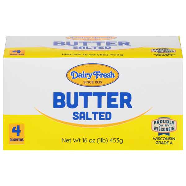 Diary Fresh Salted Butter (16 oz)