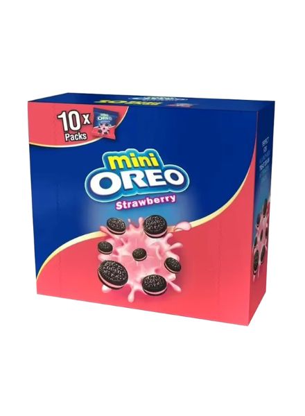 OREO MINI STRAWBERRY( 10 PCK) - Papaya Express