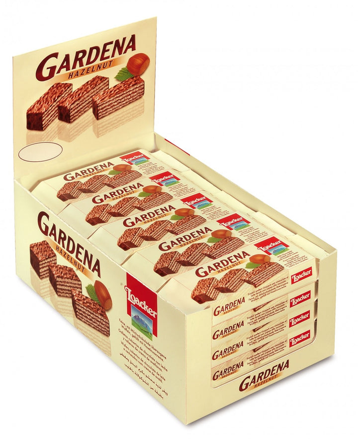 Loacker Gardena Hazelnut (25CT) - Papaya Express