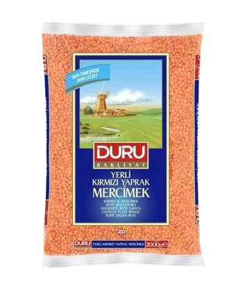 Duru Split Red Lentil (2000G) - Papaya Express