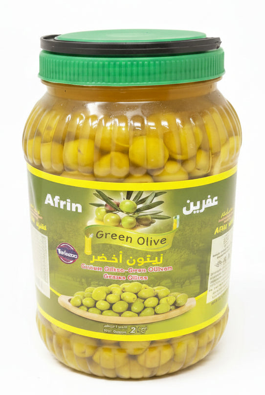 Afrin Green Olives (2 kg) - Papaya Express