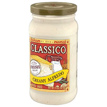 Clasico Alfredo Sauce (15 oz) - Papaya Express