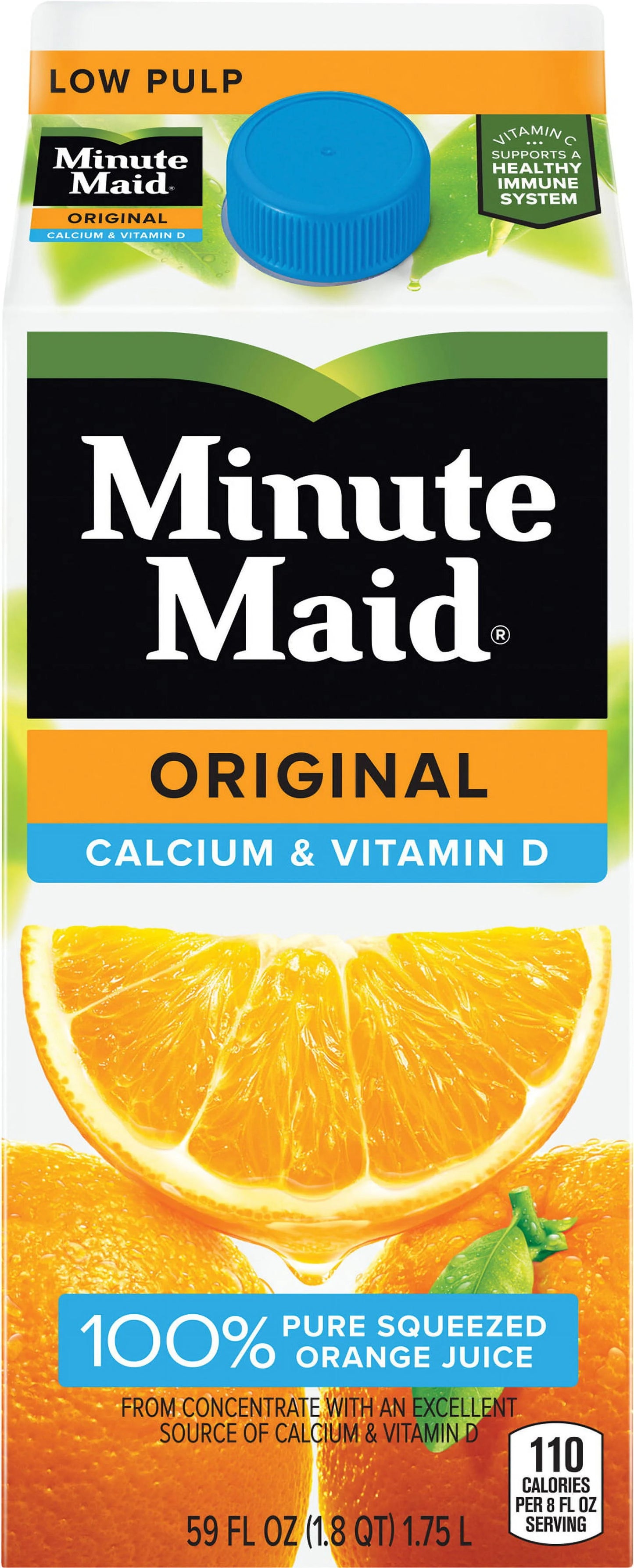 MINUTE MAID CALCIUM & VITAMIN D (59 OZ)