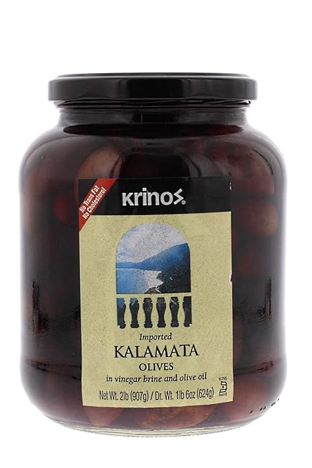 Krinos Kalamata Olives (2LB) - Papaya Express