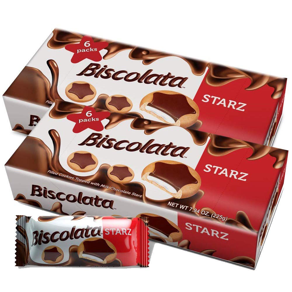 Biscolata Starz Milk Chocolate (6 pck)