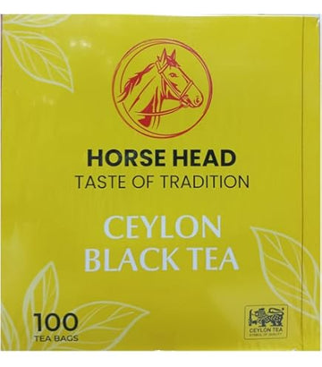 Horse Head Pure Ceylon Black Tea (200 g) - Papaya Express