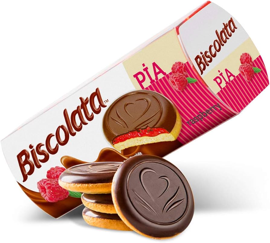Biscolata Raspberry Pie (3.53 oz)